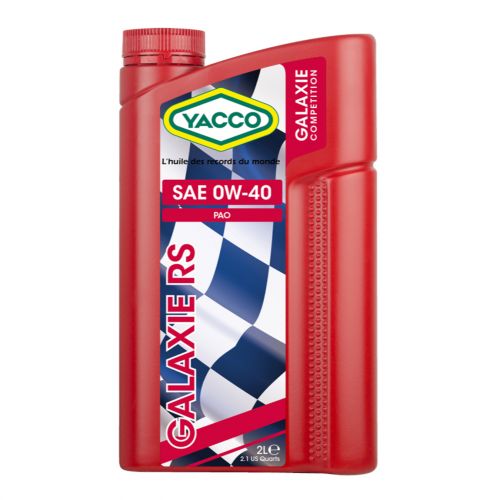 YACCO Galaxie RS 0W40 100% synthetic motor oil 2L